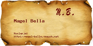 Magel Bella névjegykártya